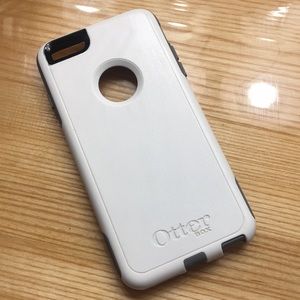 Gray & White Otterbox for iPhone 6, 6s, 6s+
